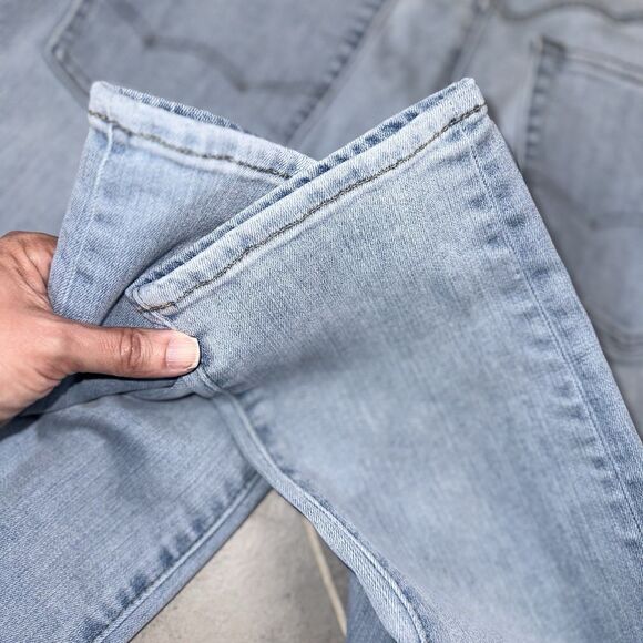 American Eagle Jeans Mens 32x36 Blue Skinny Next Level Flex Faded - Picture 10 of 11